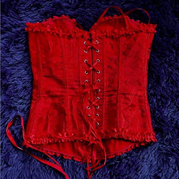 RED CORSET SIZE M - Picture 4 of 4